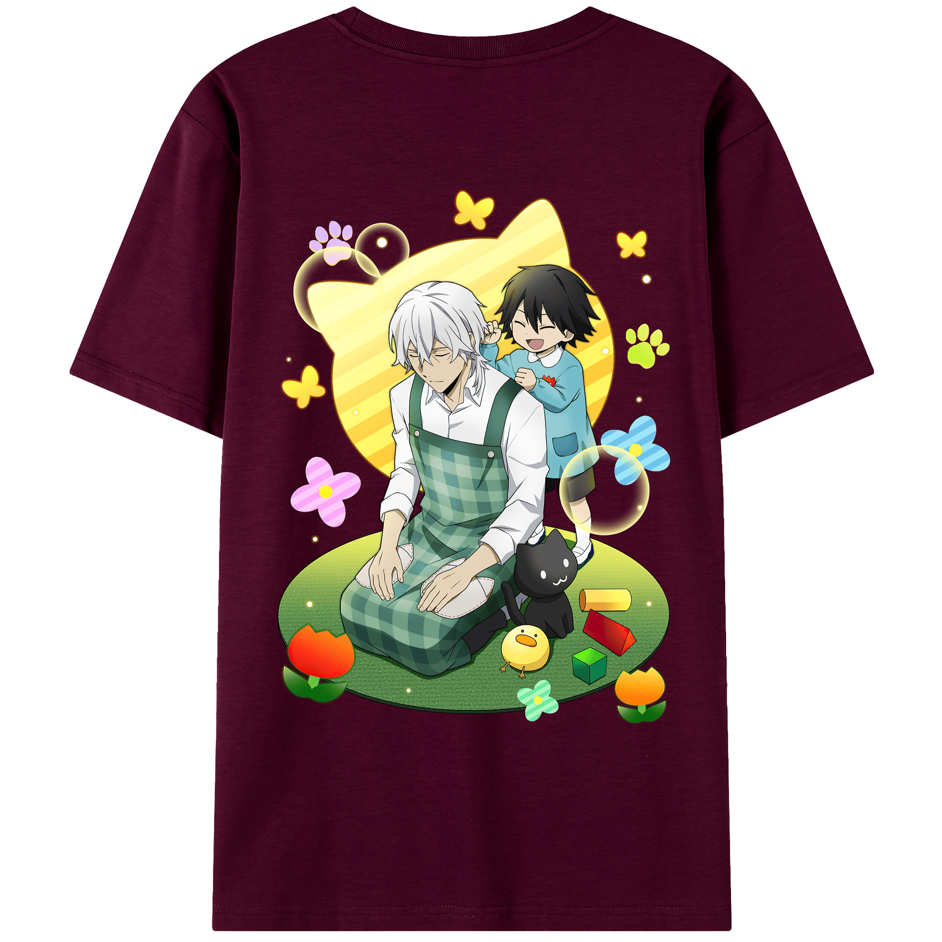 （画像用） 文豪ストレイドッグス Bungo Stray Dogs レディース半袖Tシャツ(バックプリント)